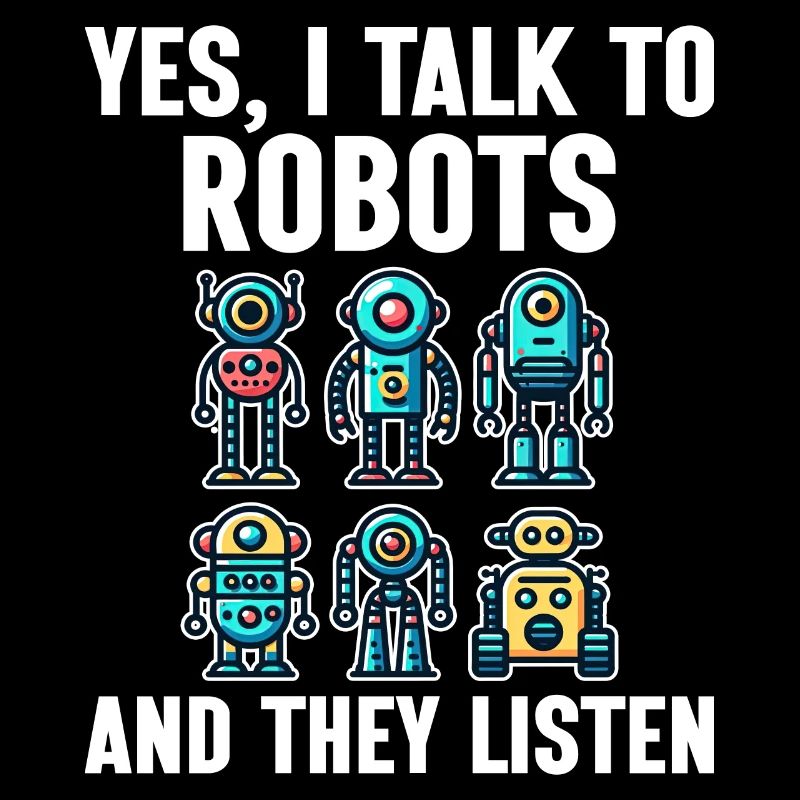 Humor Robot Robotics Engineer
