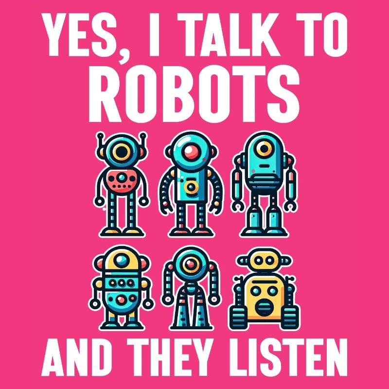 Humor Robot Robotics Engineer