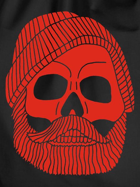 Roter Fischerschädel