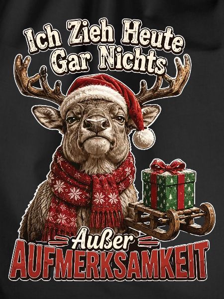 Ich zieh heute gar nichts