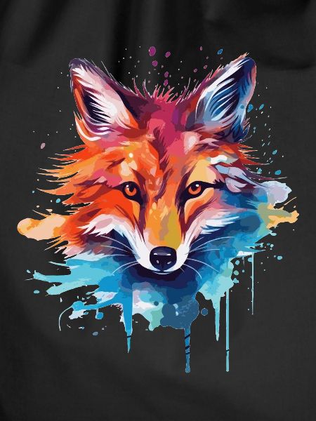 Aquarell Fuchs, Fuchs