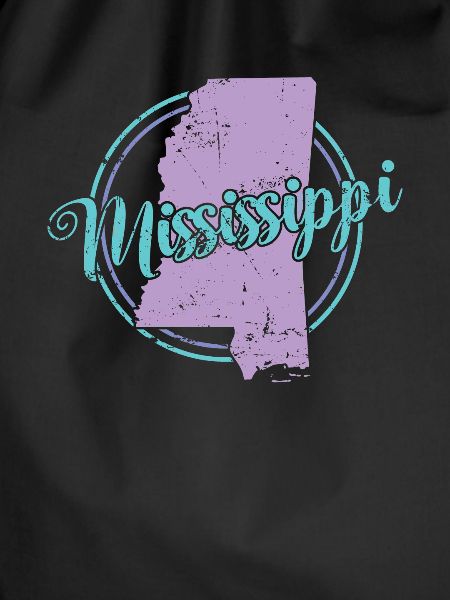 Mississippi Map USA America