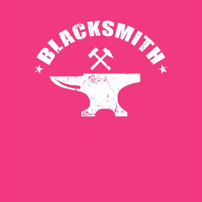 Blacksmith Amboss mit Hammer