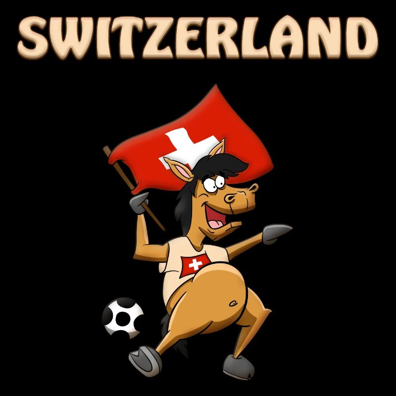 Schweizer Pferd / Schweizer Fans