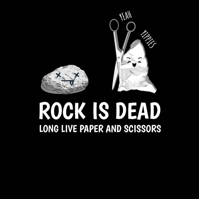 Rock is Dead Long Live Paper and Scissors