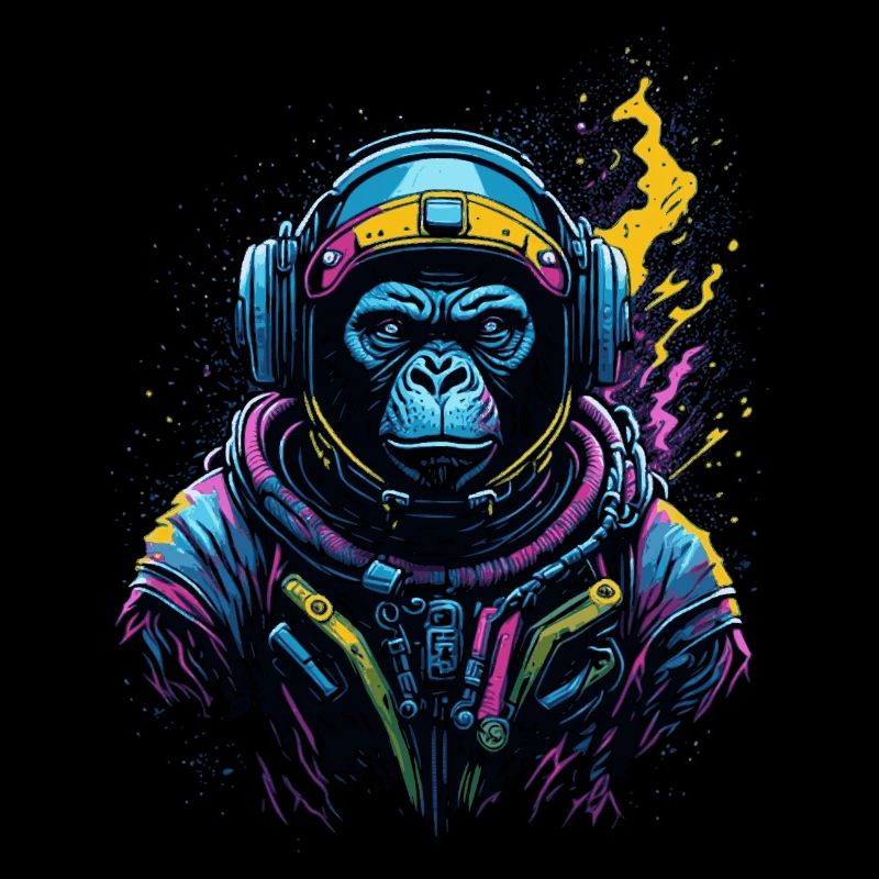 monkey cosmonaut