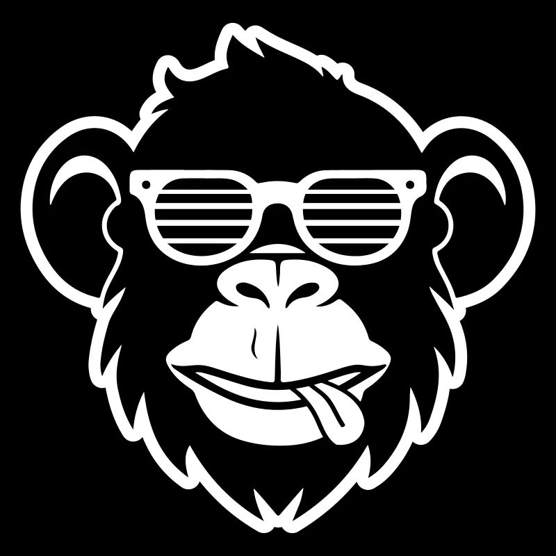Monkey Head Sunglasses Party