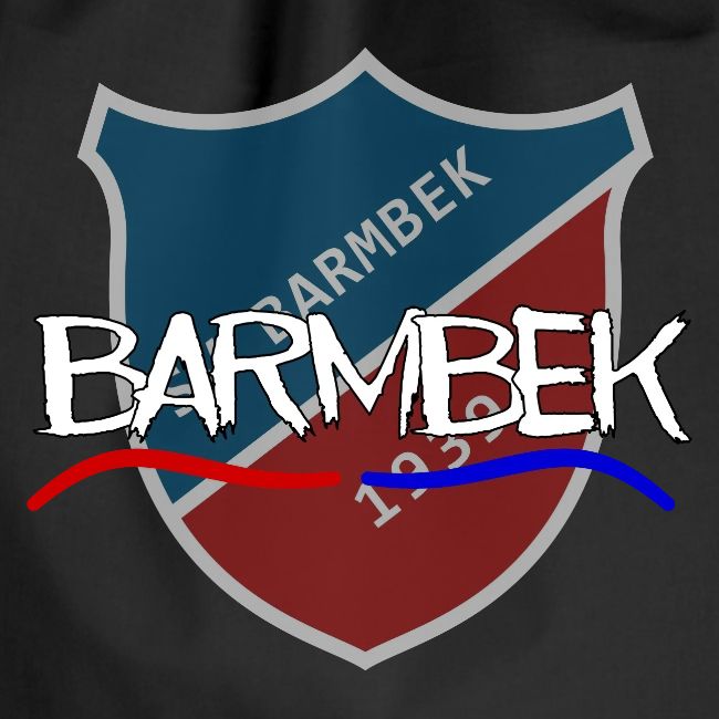 Barmbek mit SVB Logo im Hintergrund