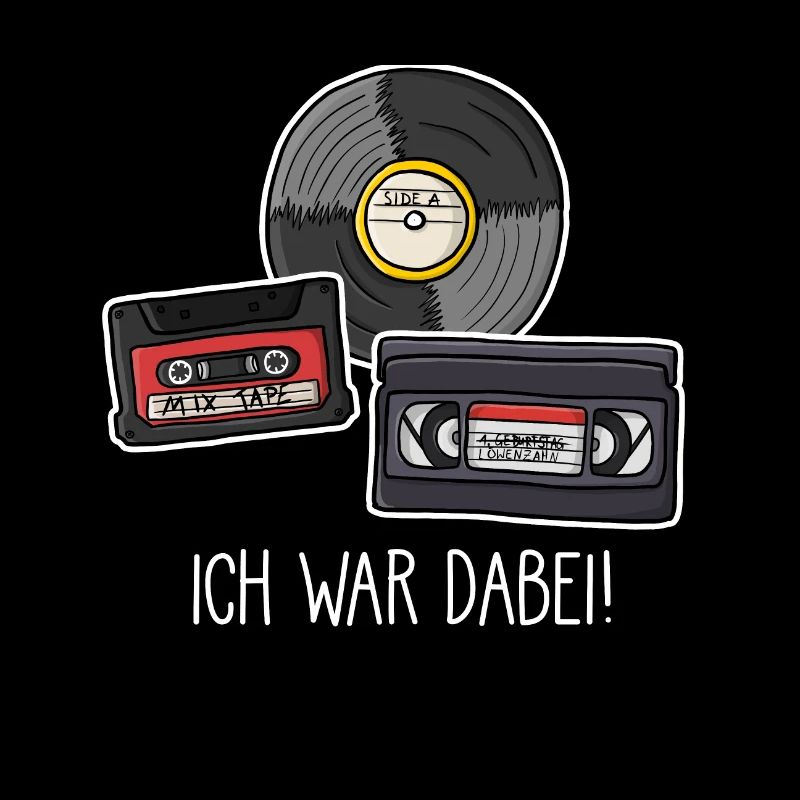 Nostalgie, Kindheit, VHS, Kassette, Schallplatte