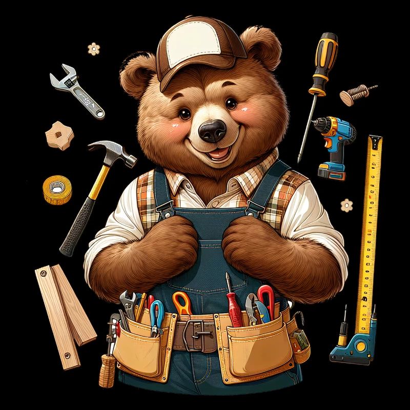 Cute Bear Craftsman