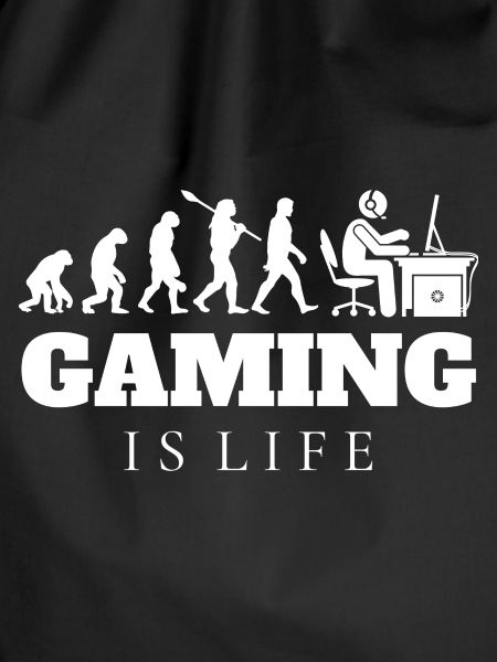 Gaming Gamer Evolution Geschenk