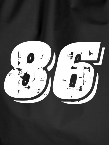 86 number symbol