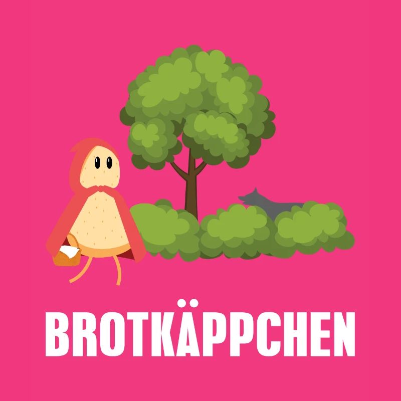 Brotkäppchen - Rotkäppchen Wolf Oma Märchen