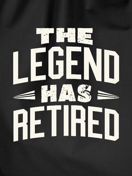 The legend is retired