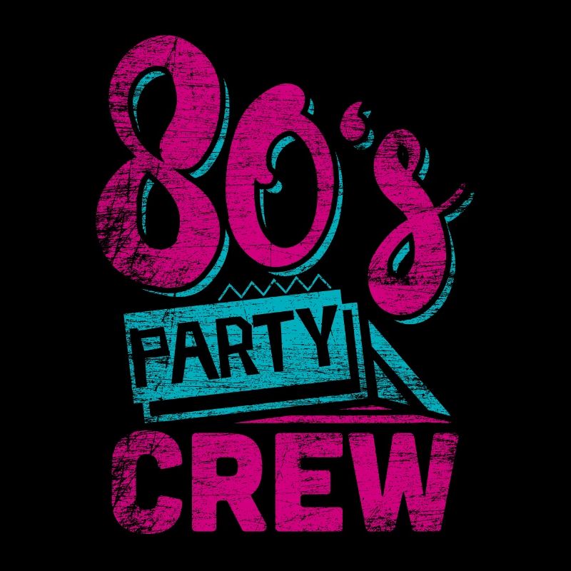 80s party crew