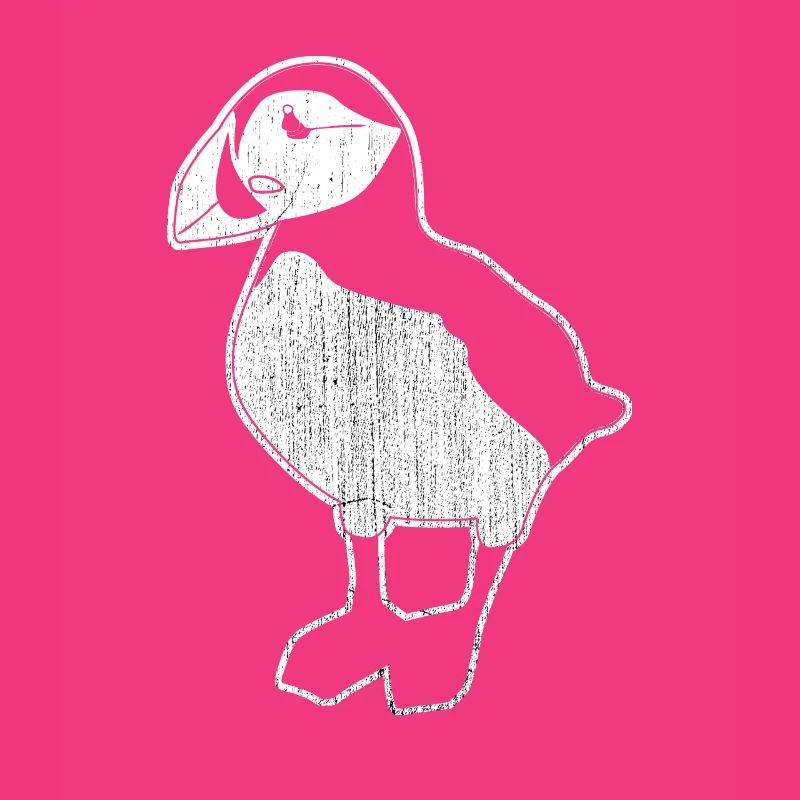 Puffin Perroquets oiseau mignon