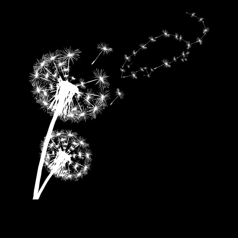 Ratten - Pusteblume mit Ratte