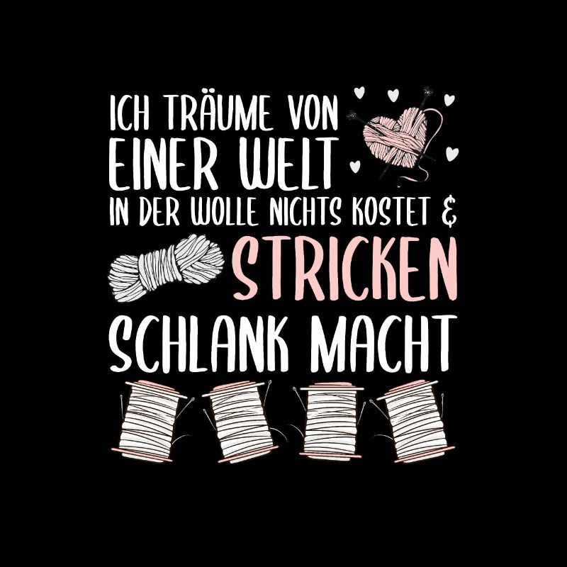 Stricken macht schlank, Stricken Geschenk