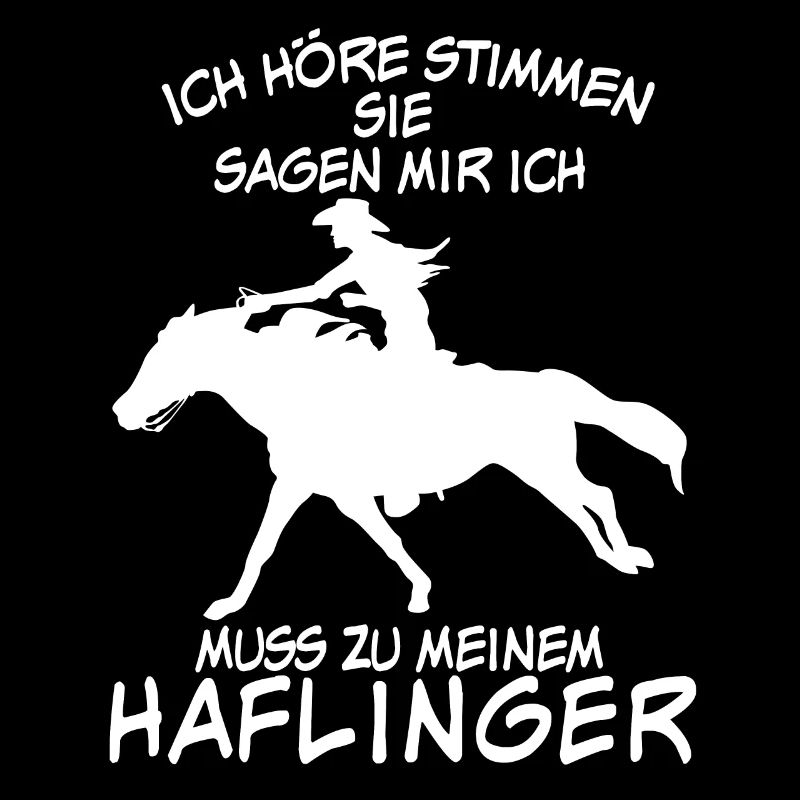 Haflinger - Pferde Spruch