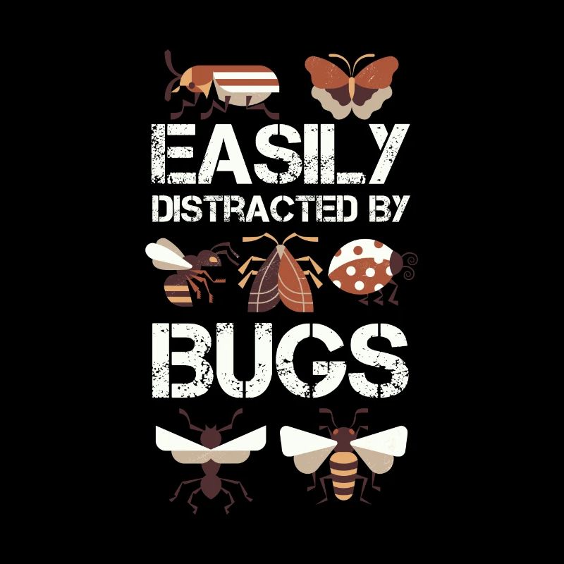 Simplement distrait par les insectes, entomologie