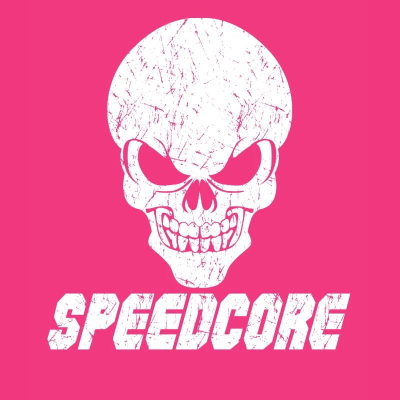 Speedcore Skull Techno