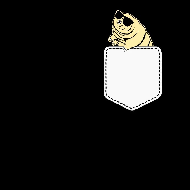 Tardigrade mit Sonnenbrille Wasserbär