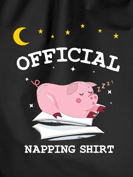 Official Sleeping Shirt - Pig