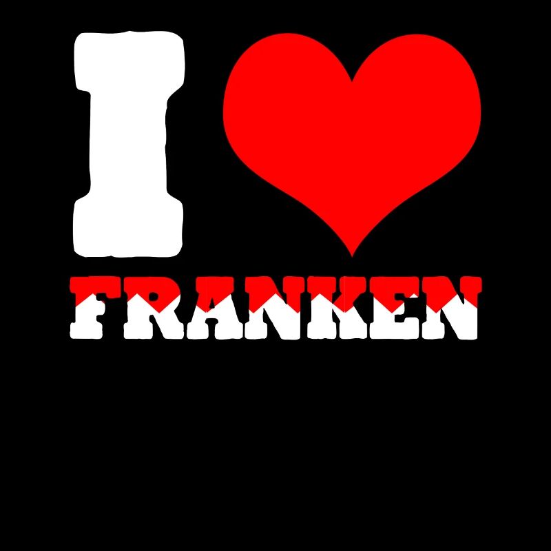 Franke Ich liebe Franken
