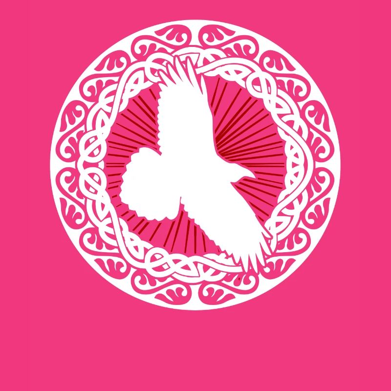 Raben Wikinger Schmuck Rabe