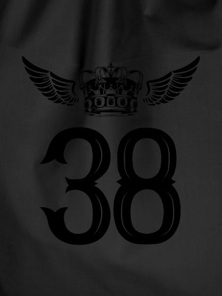 38 Number crown