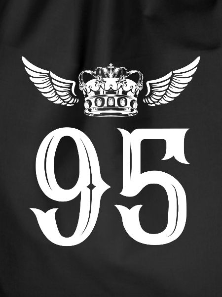 95 Number crown