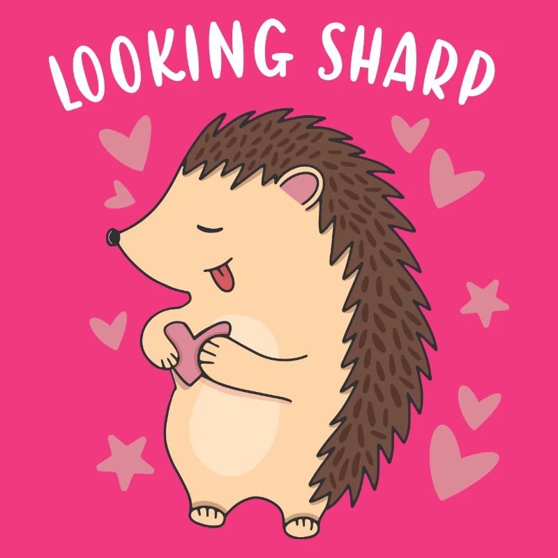 Hedgie Looking Sharp Hedgehog
