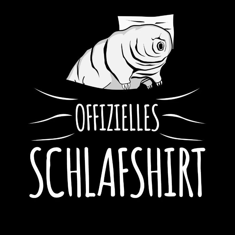 Tardigrade Schlafshirt Tardigrades