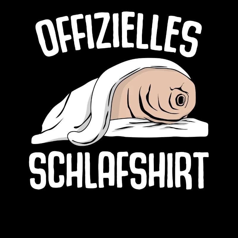 Tardigrade Schlafshirt mit Wasserbär