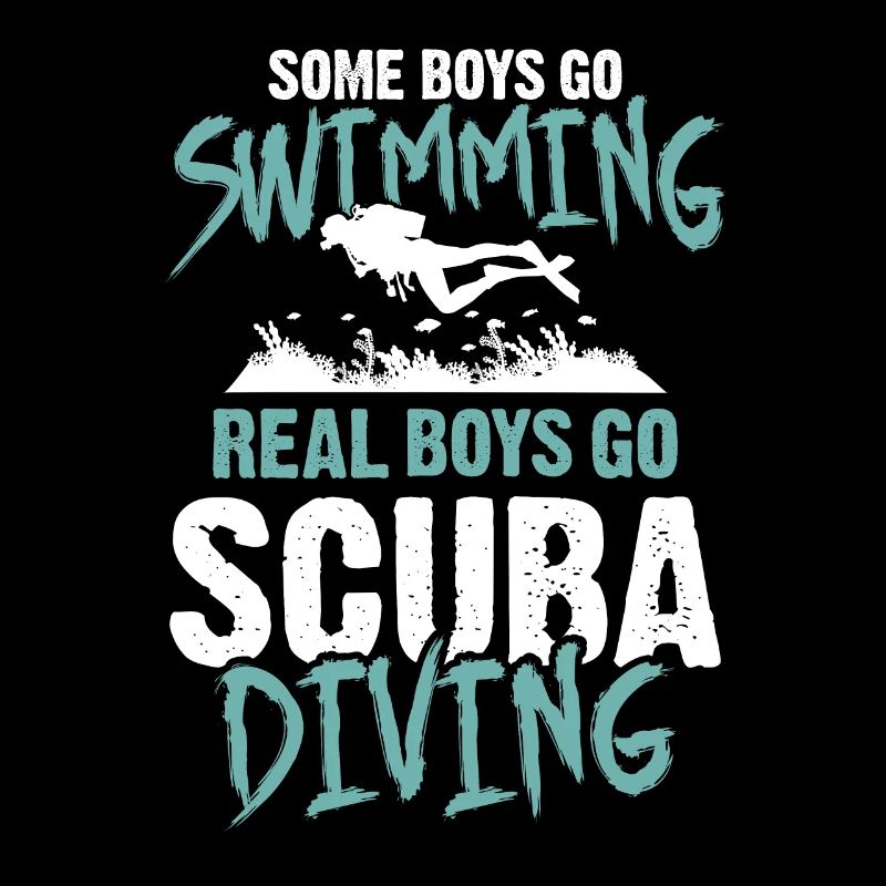 Jungs scuba tauchen