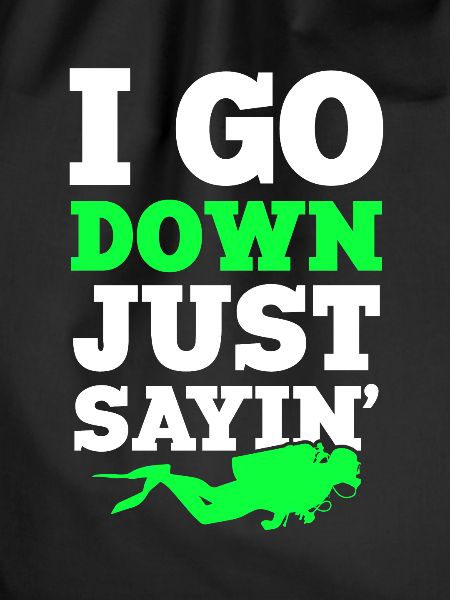 diver's saying