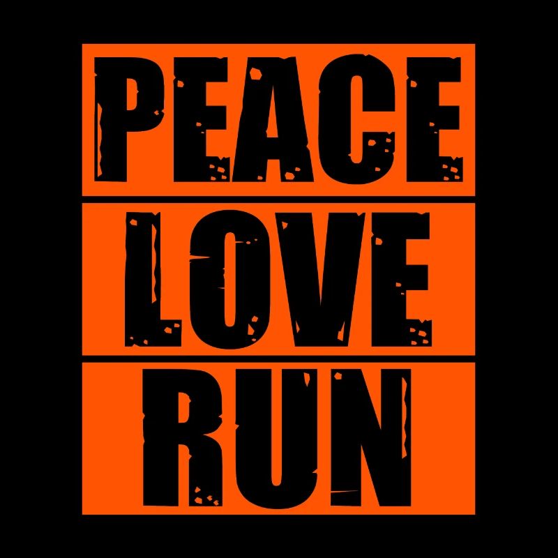 peace love running
