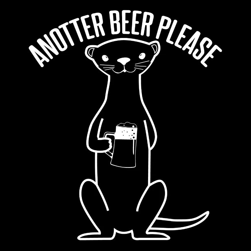 Otter Bier Bierfass Otters Seeotter