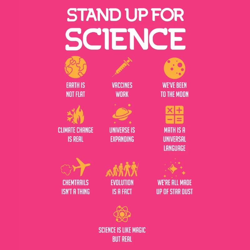 Stand up for science, science