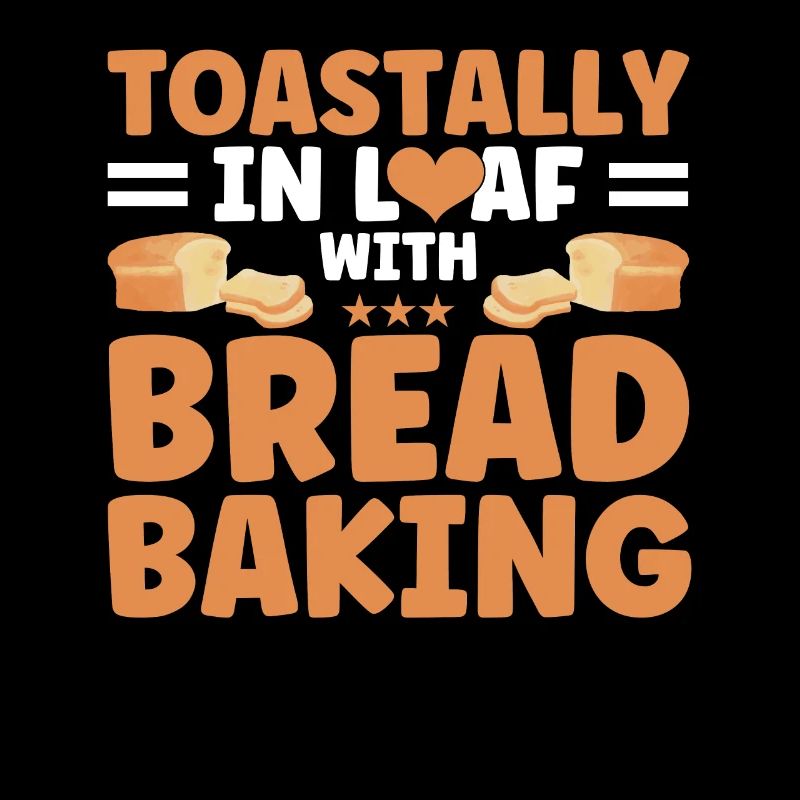 Brotbacken Geschenk Bäckerei Zitat Bäcker