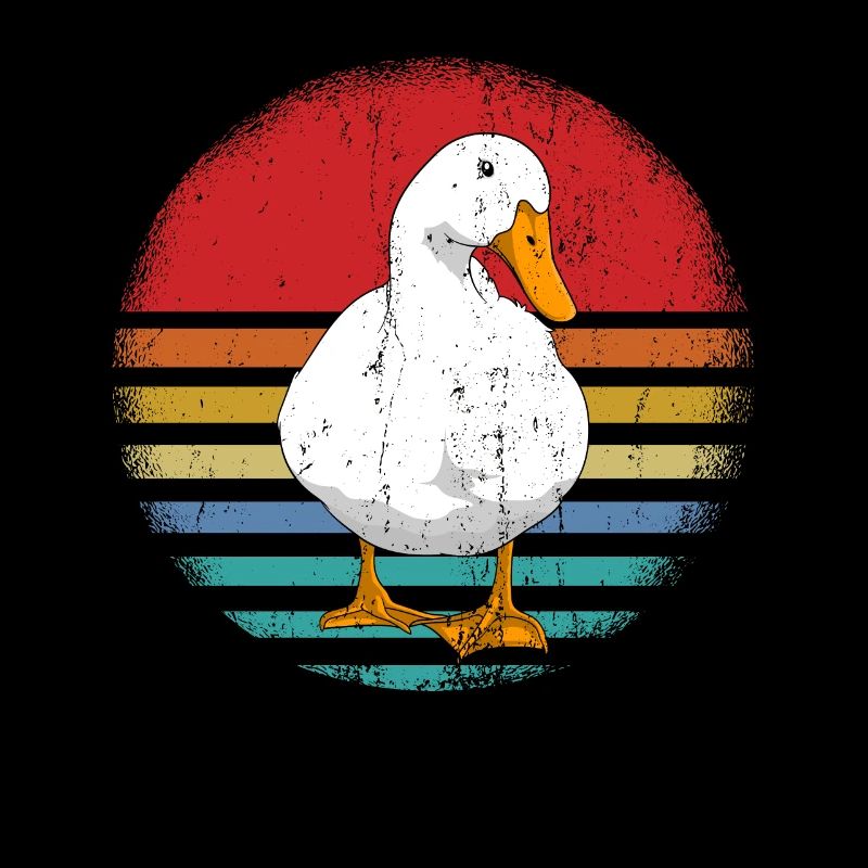 Retro Vintage Duck - Duck Lovers