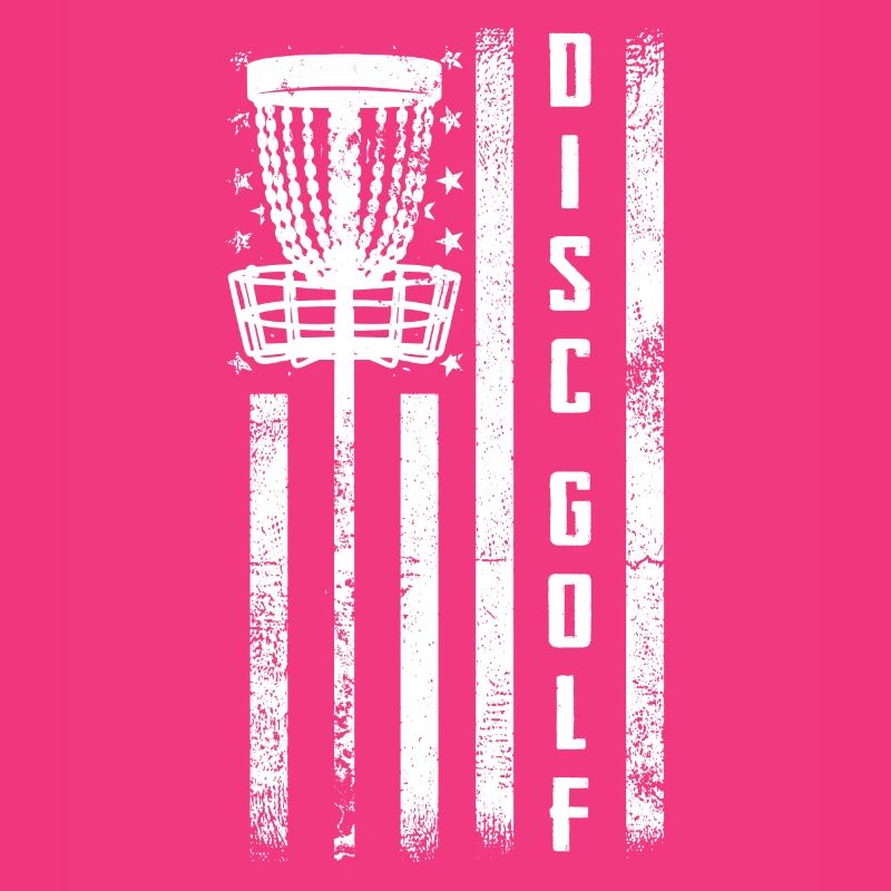 Disc golf, disc golf drapeau américain