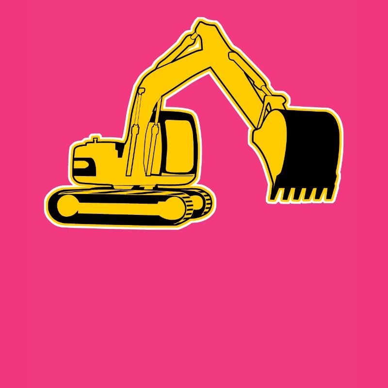 Baggerfahrer Bagger Baustelle Bauleiter