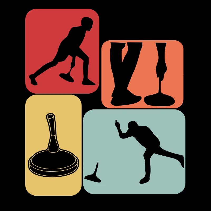 Curling Retro Curling