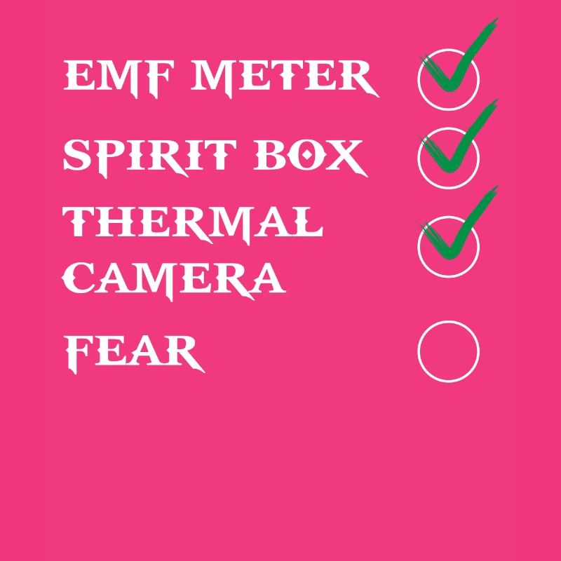 Ghost Hunter, EMF meter, thermal camera
