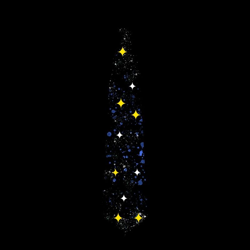 Tie Stars Space Space
