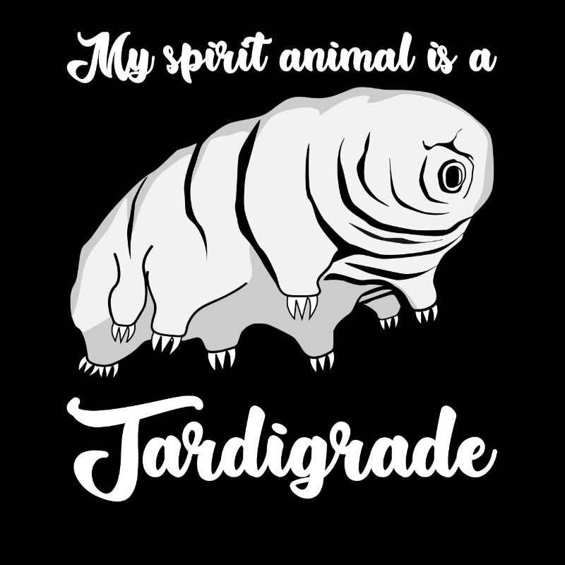 Tardigrade Wasserbär lustig Bärtierchen