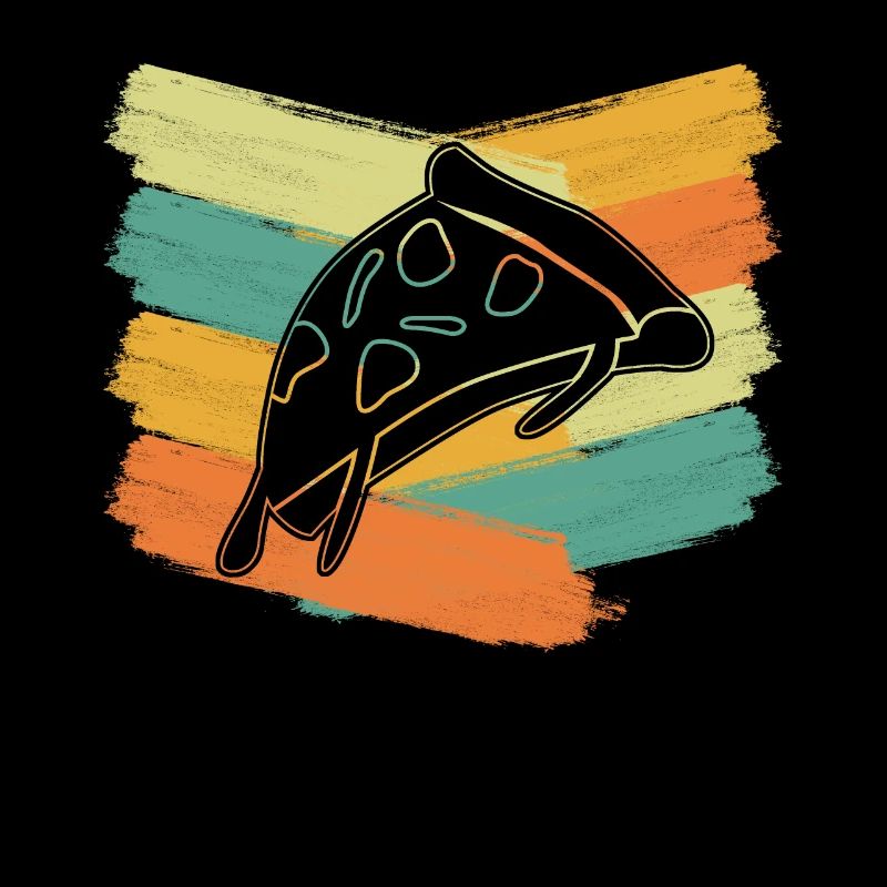 Pizza retro Pizzaria Pizzabäcker