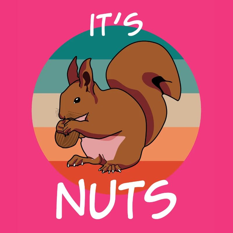 Eichhörnchen Retro Squirrel