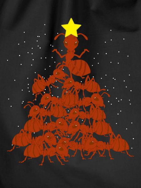 Ants Christmas Tree Christmas